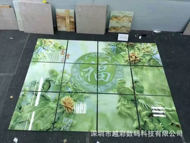 深圳廠家直銷板材打印機 大幅面3d玻璃背景墻uv平板打印機