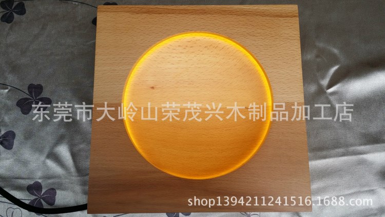 個性家居禮品定做，創(chuàng)意木制工藝品，商務辦公裝飾臺燈，廠家直供