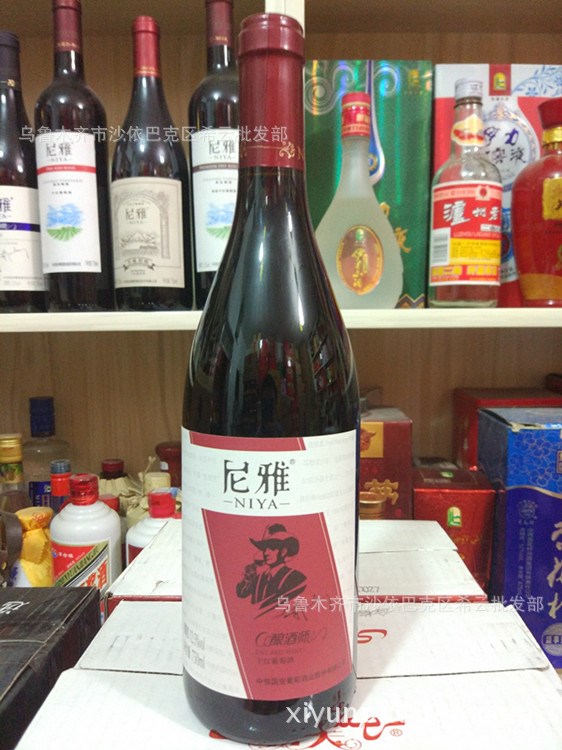 新疆品牌紅酒尼雅釀酒師干紅葡萄酒廠價批發(fā)破損包賠