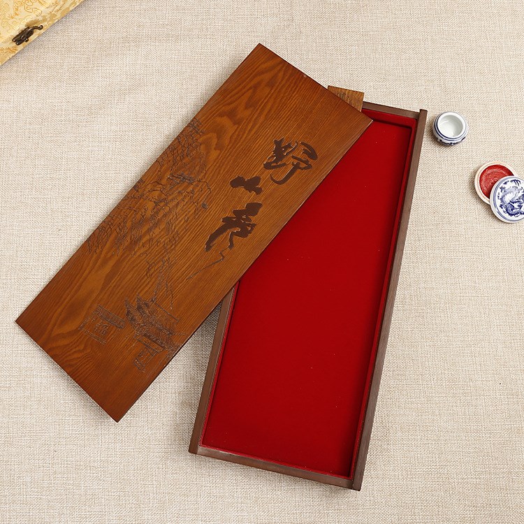 來(lái)樣定制環(huán)保天地蓋小號(hào)養(yǎng)生保健野山參食品包裝木質(zhì)禮品盒