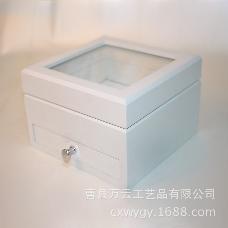 廠家批發(fā)永生花木盒首飾烤漆木制飾品盒禮品盒包裝盒子可定做