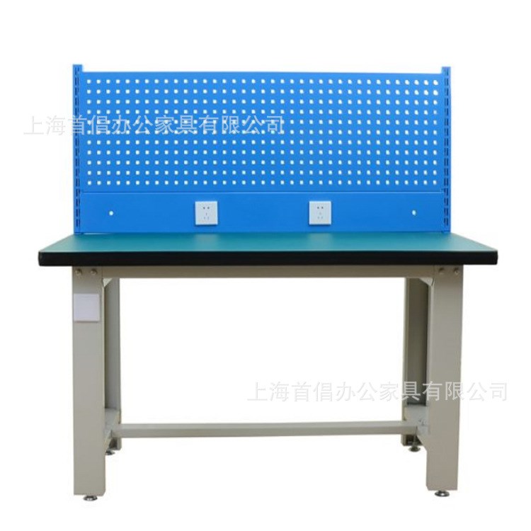 全國(guó)發(fā)貨XC-046-2上海車間設(shè)備檢驗(yàn)工作臺(tái)帶電器板掛板重型工作臺(tái)