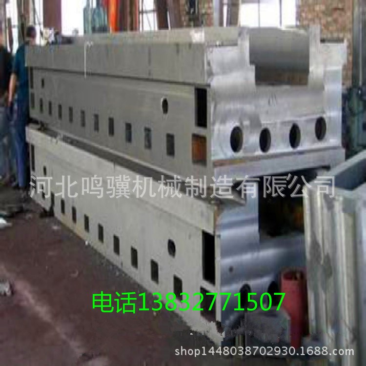 加工各種材質大型鑄件 泥沙消失模鑄件 機床立柱床身底座工作臺