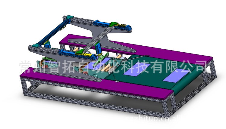 線路板三防漆刷膠機 刷膠機械手 非標自動化設備 誠招代理