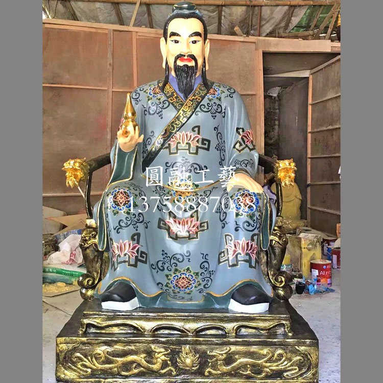 藥老爺?shù)裣?藥銅李時(shí)珍雕像 祛病救災(zāi)孫思邈雕像 神農(nóng)伸農(nóng)