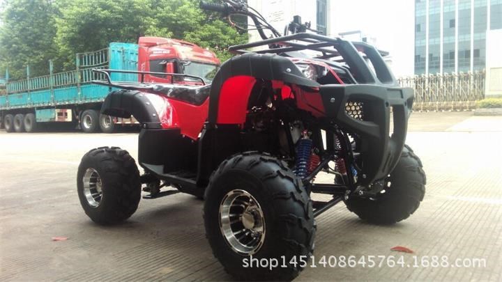 200CC大公牛沙灘車/GY6ATV無級變速沙灘車一進一退四輪摩托車