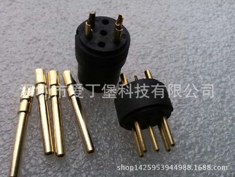 供應 鍍金接線端子 插針 加工 訂做接插件端子