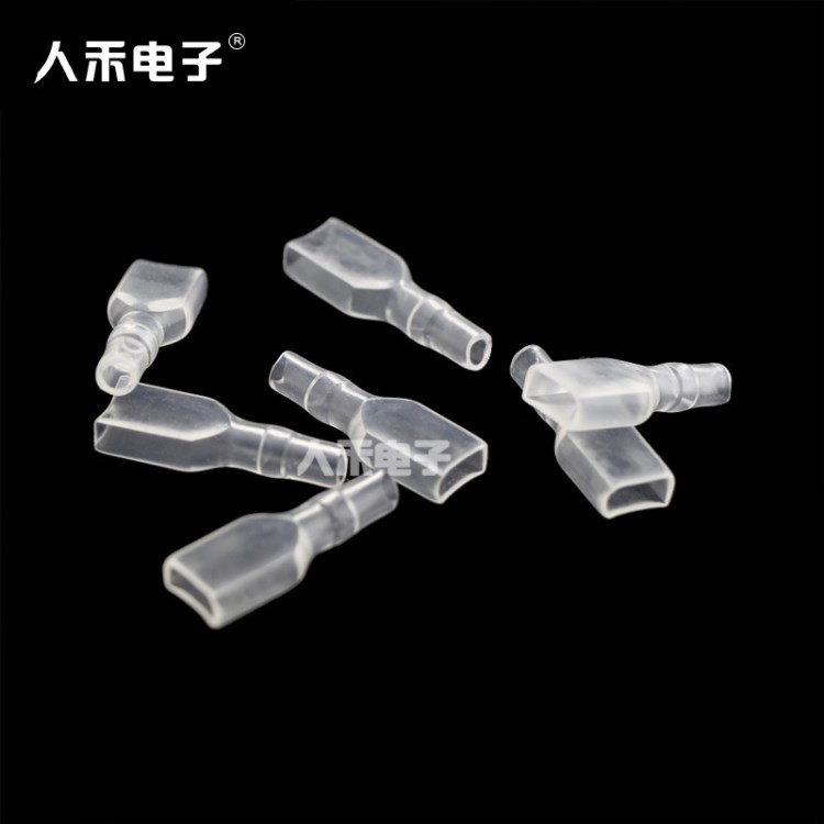 250直形冷壓端子用軟質(zhì)PVC絕緣護(hù)套 直銷 人禾電子