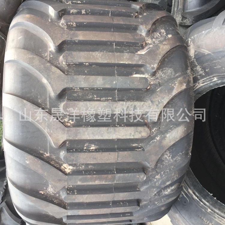廠家直銷輪胎710/40B22.5凱斯迪爾大型防陷特種農業打捆草機輪胎