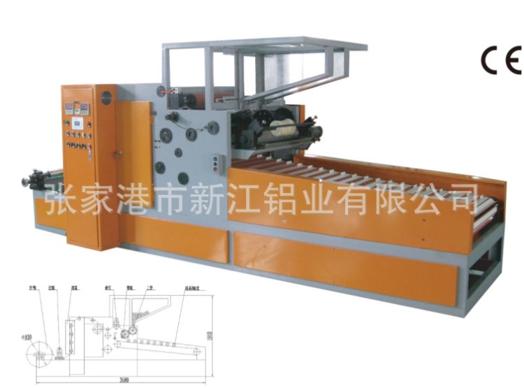廠家直銷家用鋁箔裁切機(jī) 分卷機(jī) 復(fù)卷機(jī) 大卷分小卷