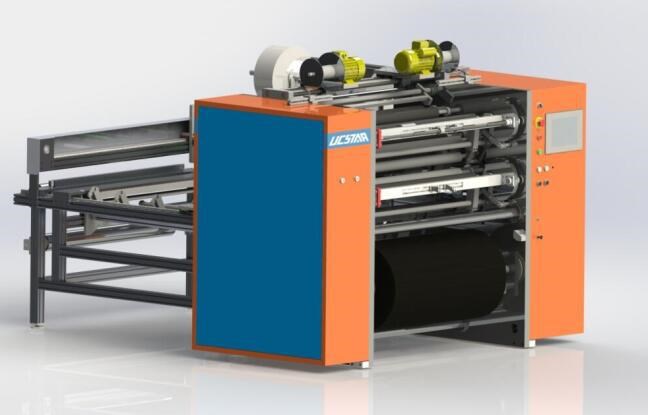 深圳UC-SP450半自動碳帶分切機 TTR Slitting Machine碳帶