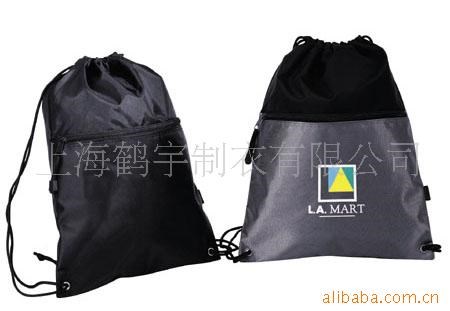 新款可加印刷束口簡易背包