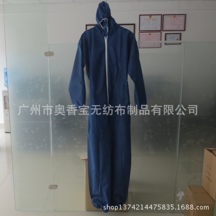 廠家生產(chǎn)批發(fā) 無紡布防護(hù)服  醫(yī)用防護(hù)服  隔離服 一次性工作服