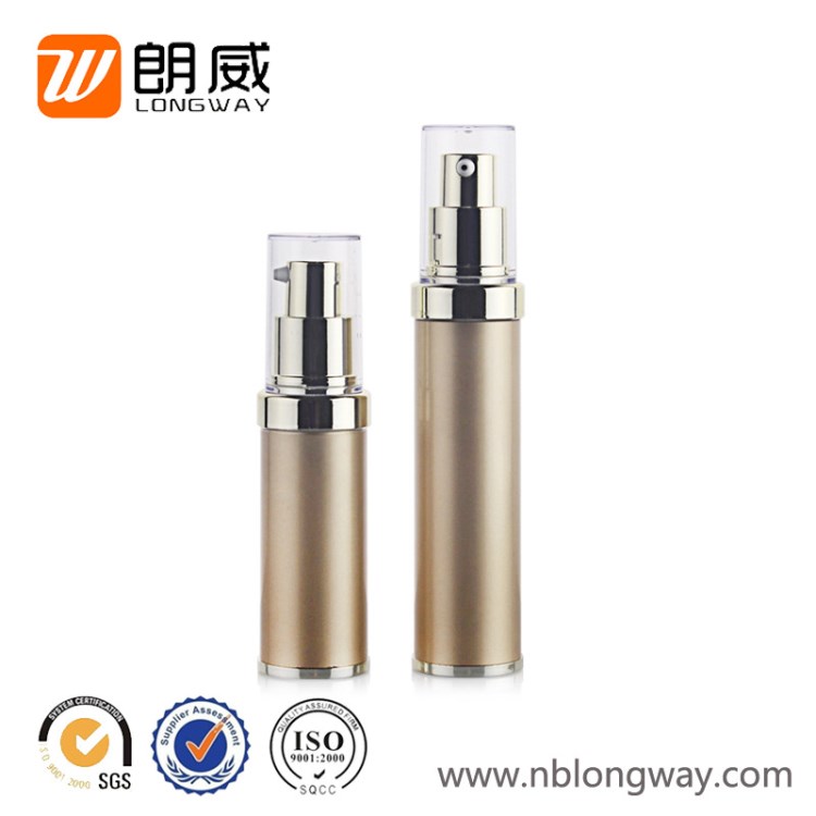 15ml 30ml 金色小金瓶 乳液真空瓶 UV電鍍瓶真空瓶 精華素瓶