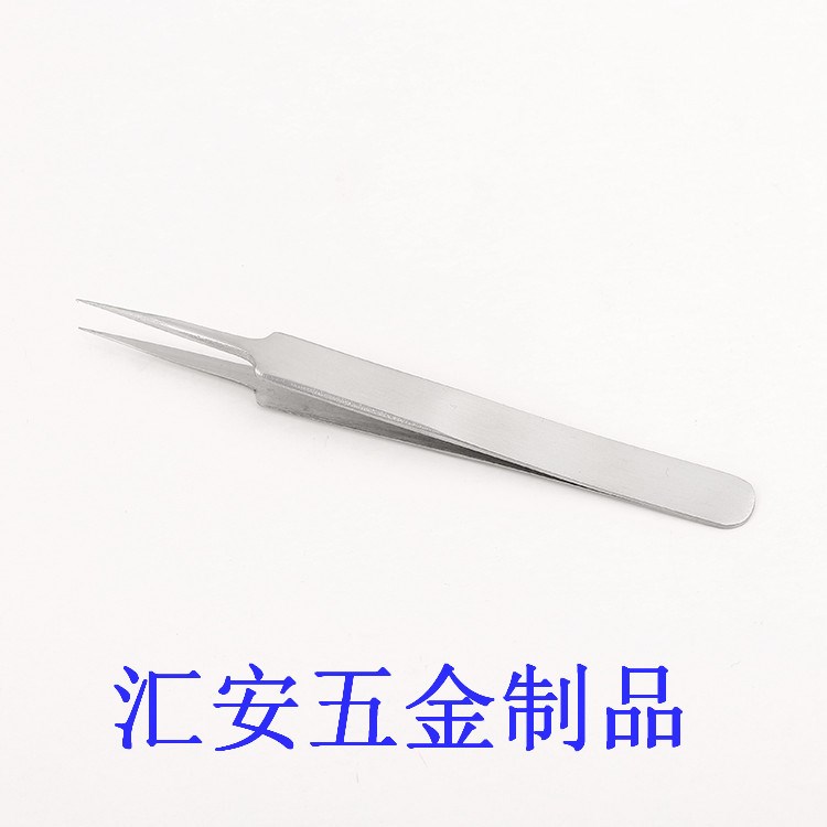 廠家供應(yīng)特細(xì)不銹鋼鑷子 高精密無(wú)磁 美容美甲 維修鑷子 粉刺夾