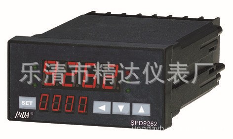 供應精達雙數顯智能頻率表 數顯智能轉速表 頻率測試儀 JNDA