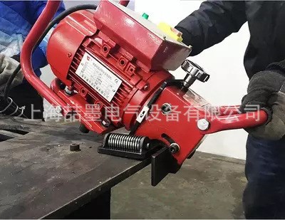 神模 POX-3型電動管板坡口機 平板坡口機管板機 電動平板倒角機