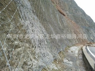 珠海  江西主動邊坡防護(hù)網(wǎng)   深圳落石防護(hù)鋼絲繩網(wǎng)   被動防護(hù)網(wǎng)