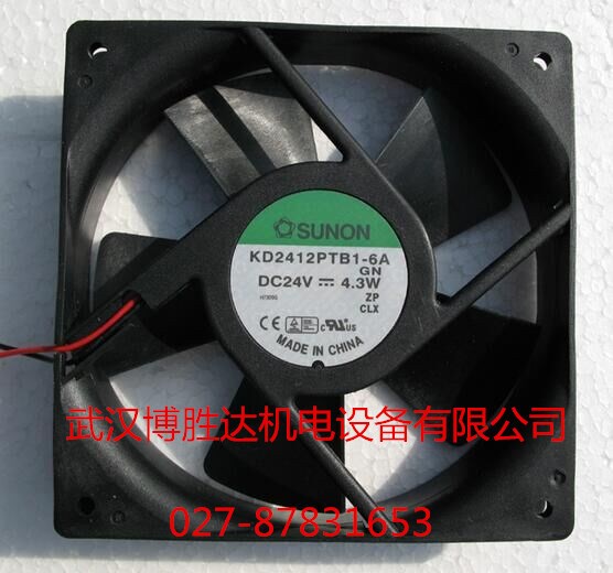 KD2412PTB1-6A 原裝建準(zhǔn)SUNON雙滾珠風(fēng)扇 24V 6.0W 120*120*25