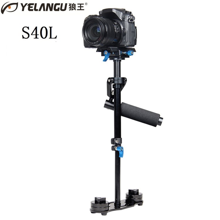 S40L手持?jǐn)z像穩(wěn)定器 單反相機(jī)DV迷你手持減震器 鋁管便攜式小斯坦