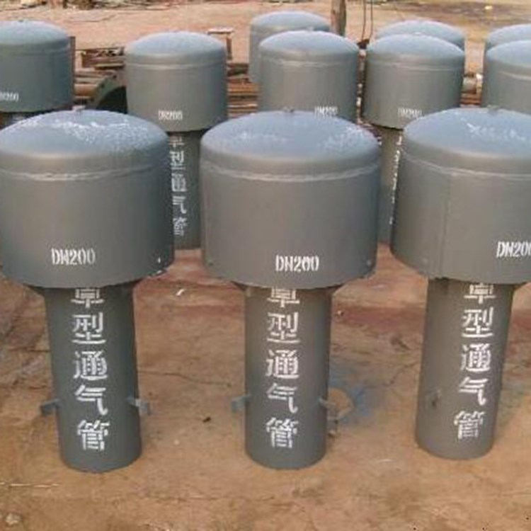 厂家直销罩型通气管碳钢水池过滤通气罩型管道排气通气帽批发