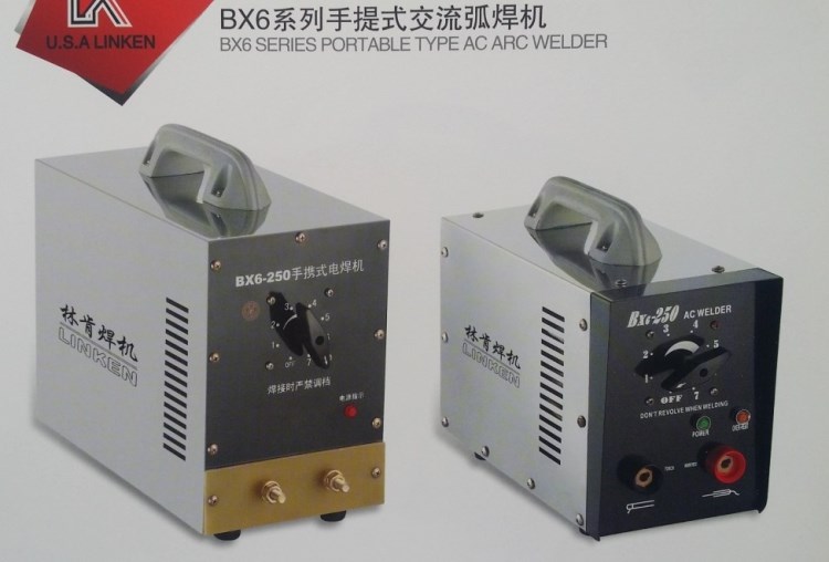 林肯BX6交流電焊機200銅線家用/工業用電焊機手提焊機