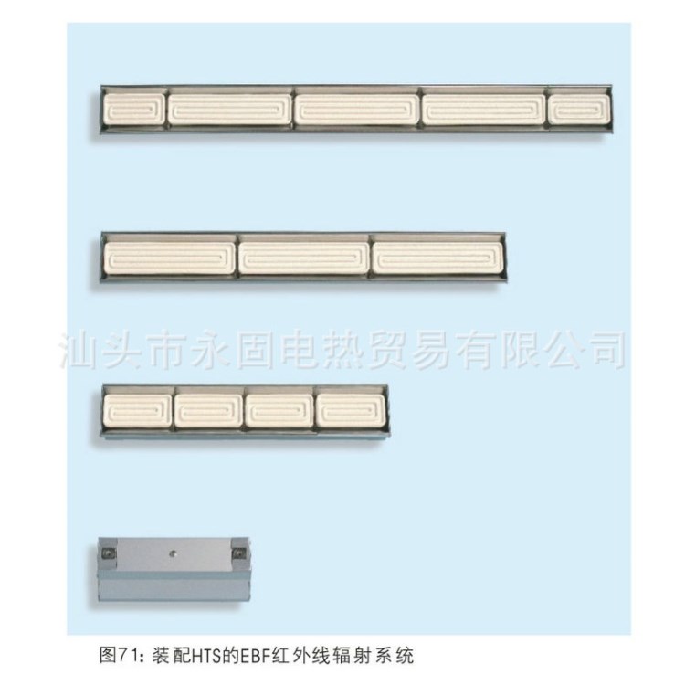 大量供應 陶瓷紅外線輻射器 紅外線中波輻射器 EBF