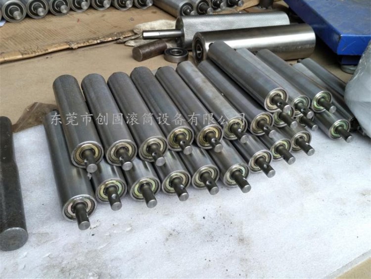 廠家直銷流水線輸送帶機頭機尾動力滾筒主動從動輥筒托輥批發定制