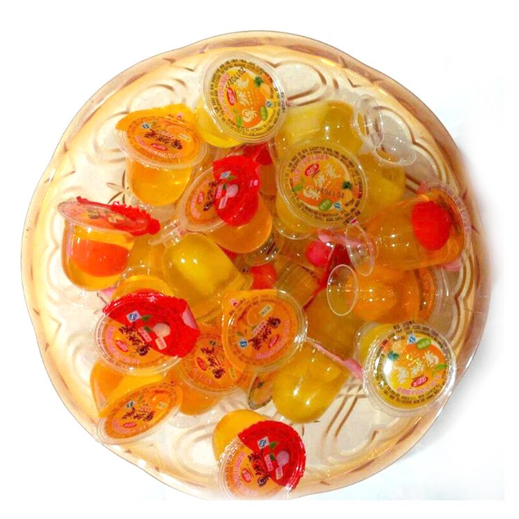 小商店超市布丁佳因美散装果冻10斤整箱小食品休闲零食低价批发