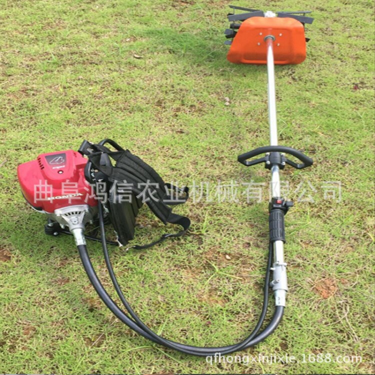 家用小型汽油二沖程背負(fù)式割草機(jī) 本田果園園林背負(fù)式打草機(jī)