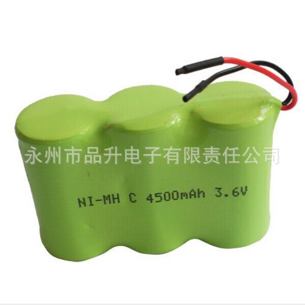 廠家訂制電池組 鎳氫/NI-MH C 型 3.6v 4000mah 可充電電池