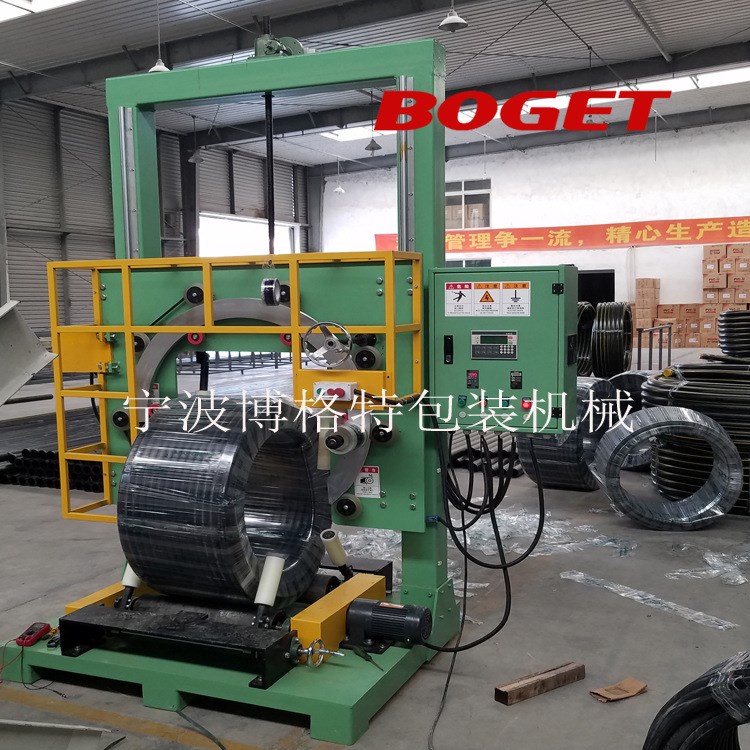 高品質輪胎纏繞包裝機，膠管纏繞包裝機，鋼絲纏繞包裝機