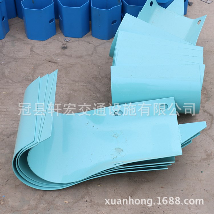 廠家供應高速公路施工用護欄板配件端頭 防撞設施配件端頭