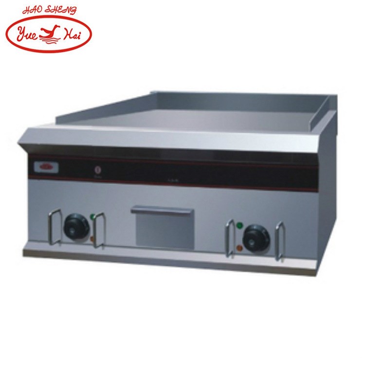 新粵海GH-920臺式電熱西式煎扒爐 商用加厚鐵板燒手抓餅創業機器