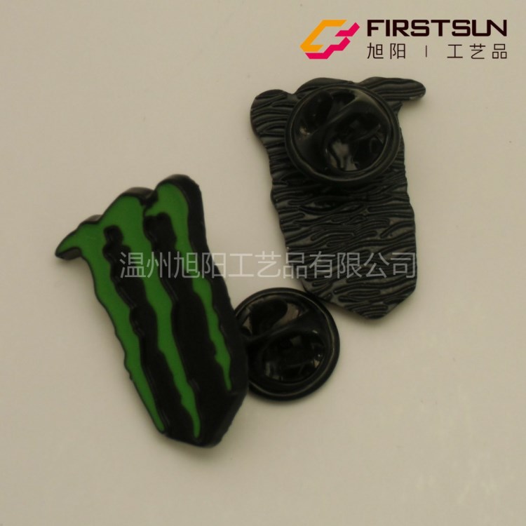 黑色琺瑯漆胸章襟章填色牢固光澤亮麗