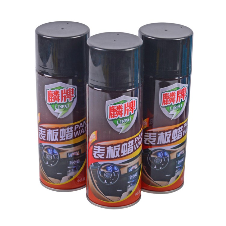 麟牌表板蠟汽車(chē)儀表盤(pán)蠟450ml 內(nèi)飾清潔去污上光蠟  汽車(chē)光亮蠟