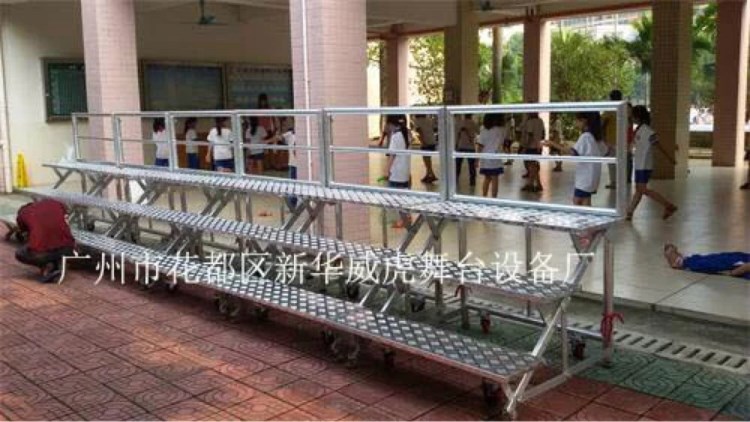 學校活動合唱臺，活動折疊伸縮合唱臺，合唱臺臺階