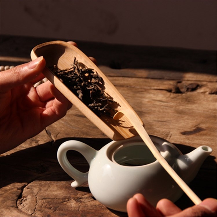 手工茶道用具天然竹 茶勺 竹茶則+茶扒套組 茶藝師培訓(xùn)組合批發(fā)
