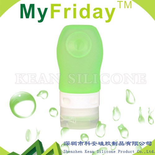 戶外用品 新品硅膠分裝瓶 化妝品分裝瓶 硅膠旅行瓶批發招商