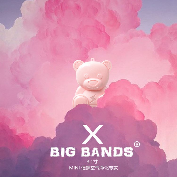 new big bands 第三代閃電熊空氣凈化器負(fù)離子便攜式口罩