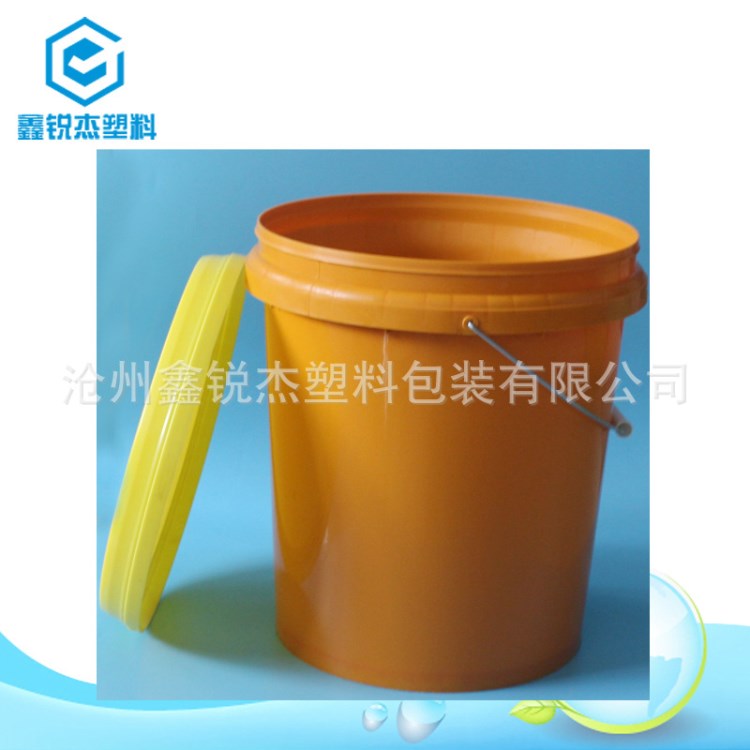 塑料桶生產廠家現貨直銷開口塑料桶 廣口桶 圓桶 化工塑料桶16L