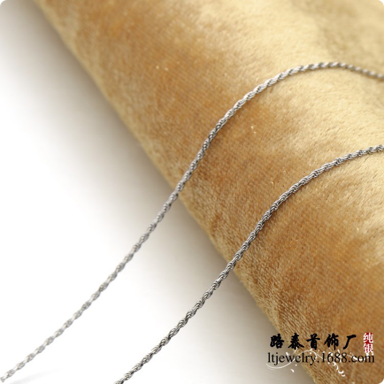 925銀麻花鏈 SILVER JEWELLERY 銀首飾