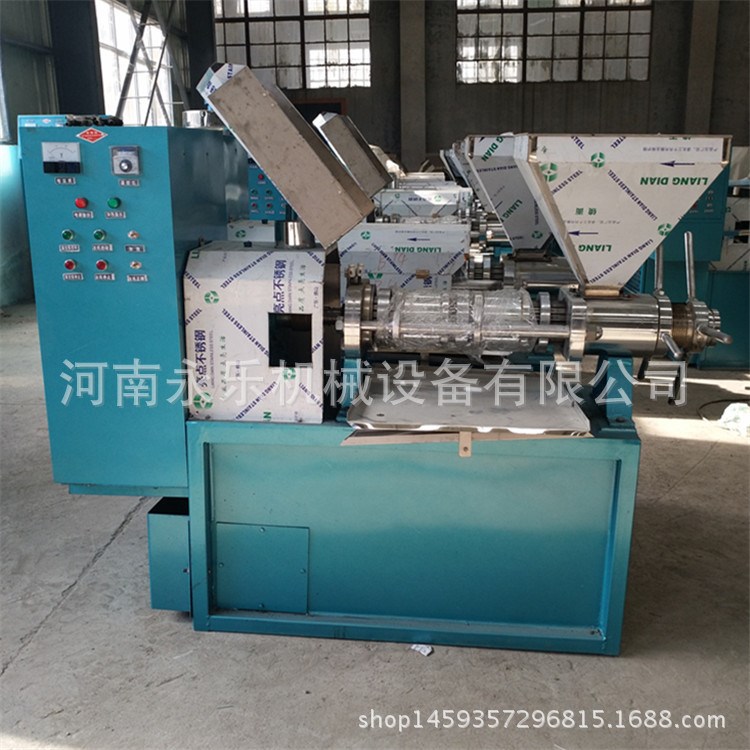 全自動冷熱兩用榨油機出油高 大型螺旋榨油機 湖北菜籽榨油機廠家