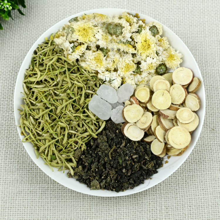批發 金銀花菊花茶 組合花茶 OEM 金銀花茶組合一件代發