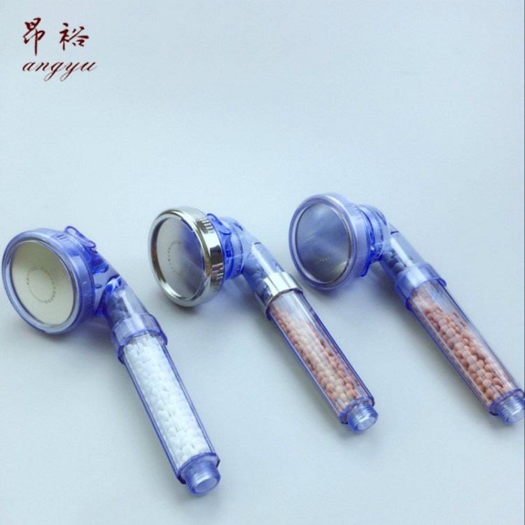 負(fù)離子花灑增壓節(jié)水手持水療噴嘴噴頭負(fù)離子淋浴花灑套裝廠家直銷