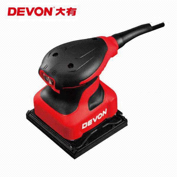 DEVON大有四分之一砂光机砂纸机家具打磨木材抛光机木工电动工具