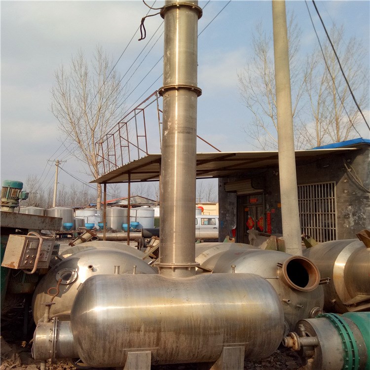 低價處理二手400不銹鋼酒精回收塔 常年供應二手不銹鋼酒精塔