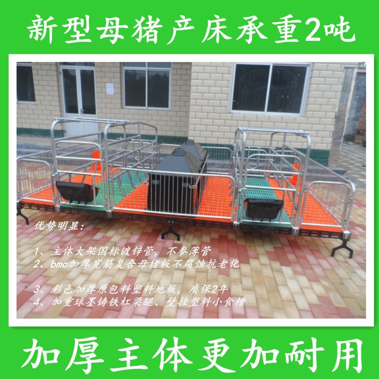 10腿雙體母豬產(chǎn)床熱鍍鋅2.5厚母豬產(chǎn)床不夾乳頭細(xì)縫母豬產(chǎn)床新型