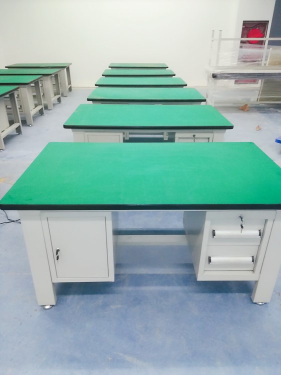 四川成都重型鉗工臺　防靜電維修實驗室臺虎鉗操作臺　試驗臺廠家