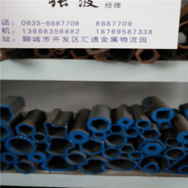 廠家直銷冷拔內(nèi)外八角鋼管 六角空心鋼 六棱中空鋼 冷拉外六角管